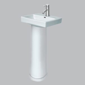 Squire 12x15 Basin Set by Poland Ceramics